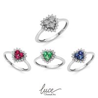 Anello Donna Oro Donna Luce in Oro Zaffiro DHAZ9254.004